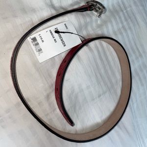 Brand new red Gucci belt